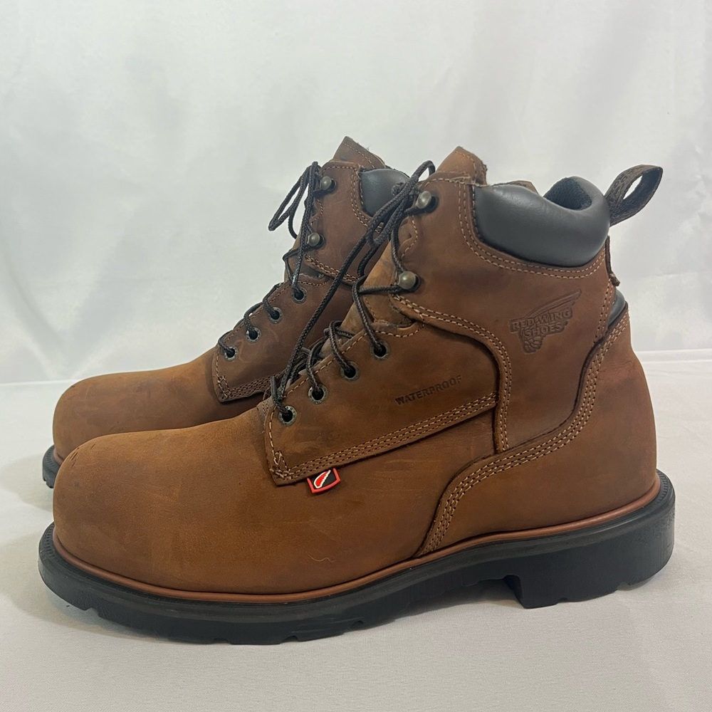 Red Wing Shoes Brown Waterproof Men's Boots